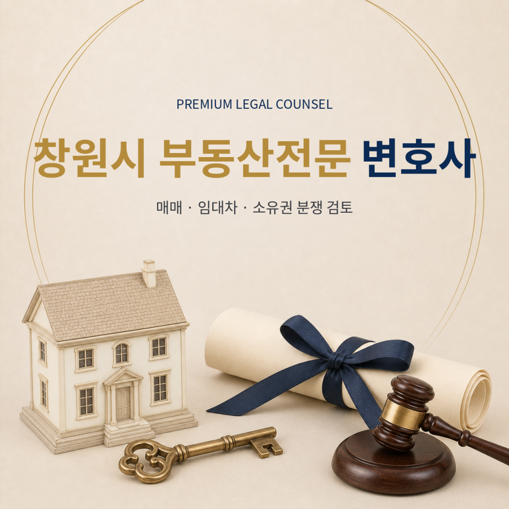 창원시 부동산전문 변호사
