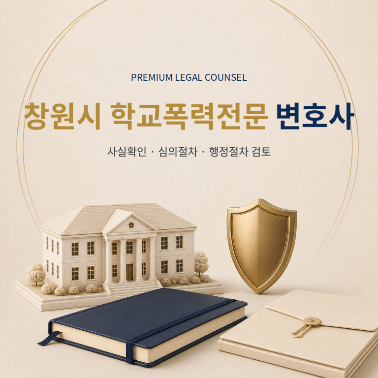 창원시 학교폭력전문 변호사